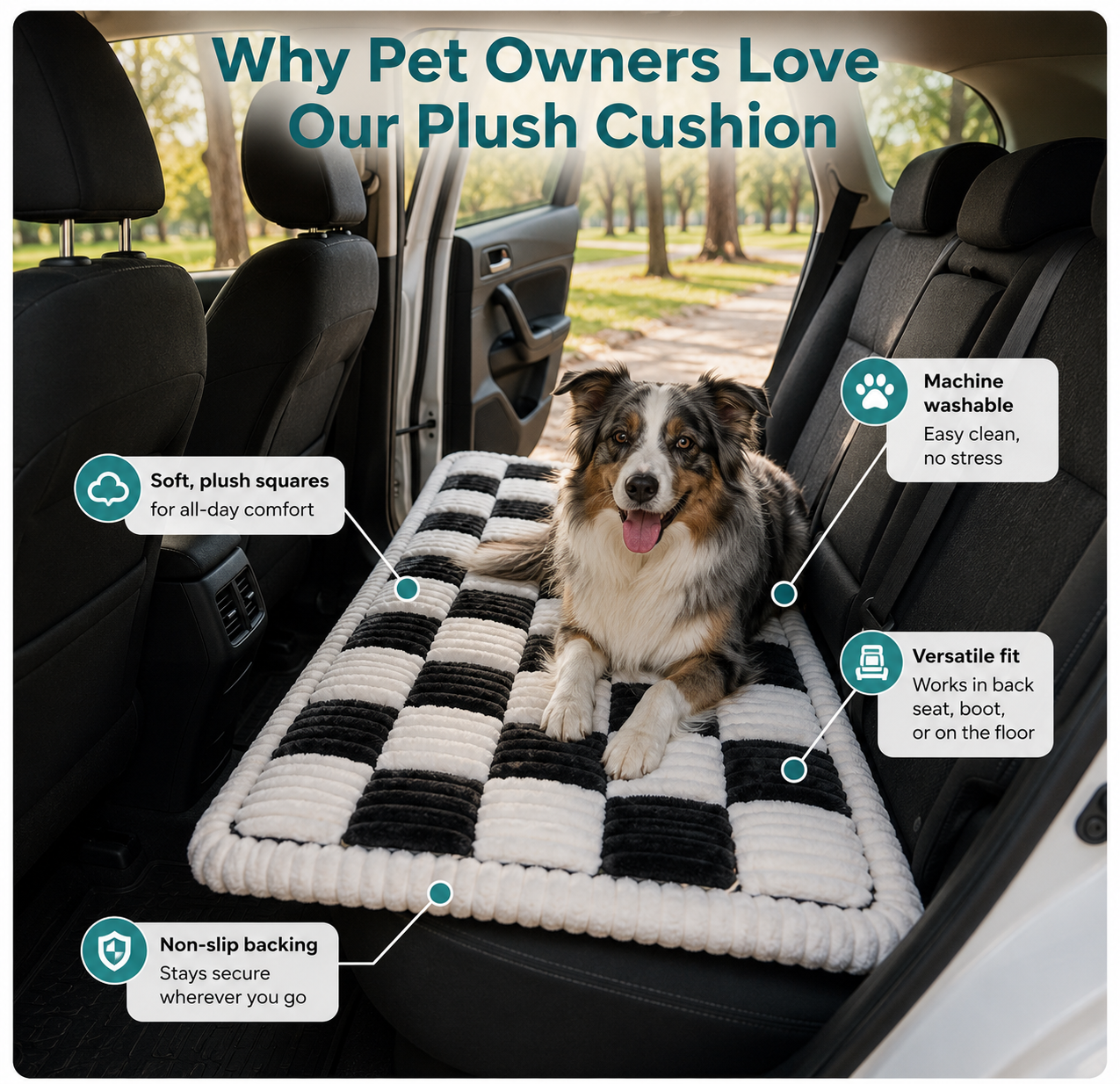 MrBarks Travel Cushion - 60% OFF