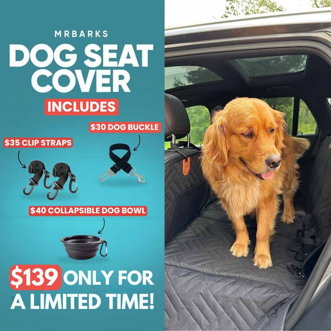 MrBarks Dog Seat Cover - 60% OFF