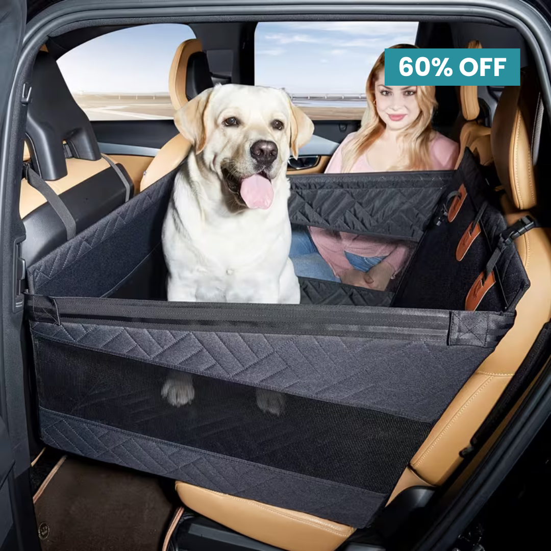MrBarks Single Seat Dog Seat Cover - 60% OFF