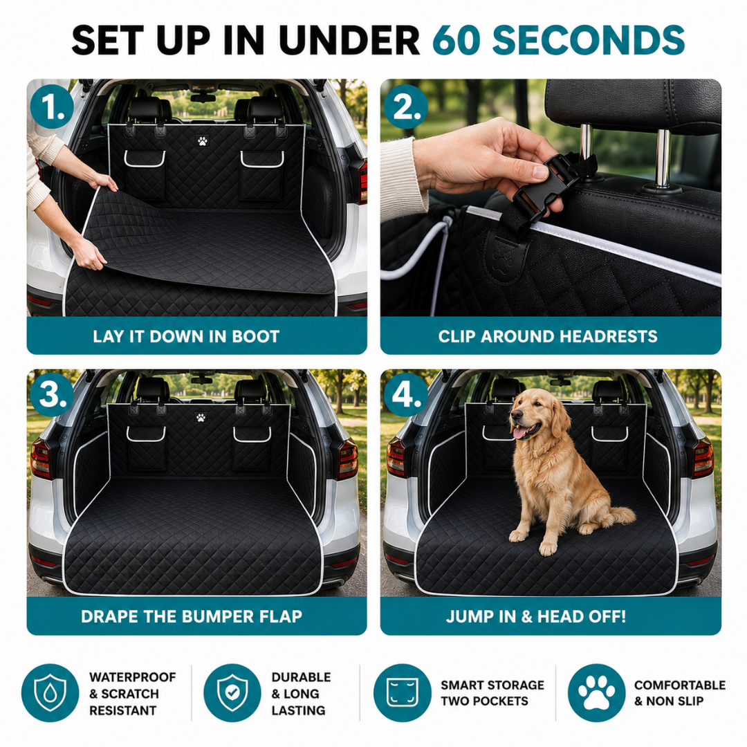 MrBarks Boot Seat Cover - 60% OFF